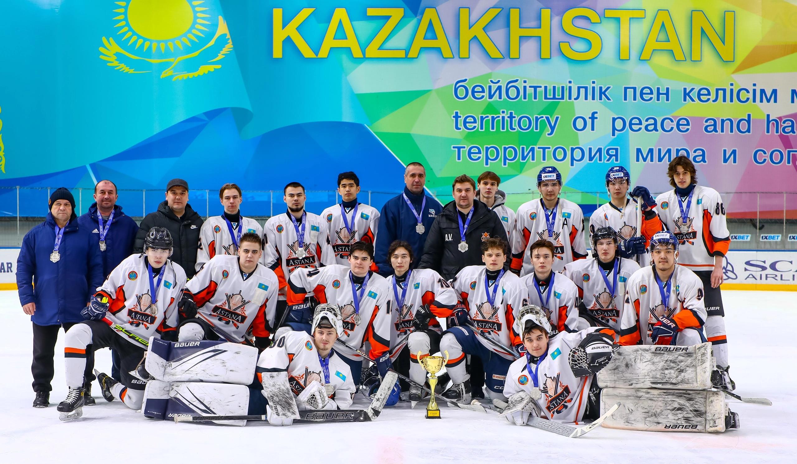 Елордалық хоккейшілер VI Қысқы спартакиаданың күміс жүлдегері атанды