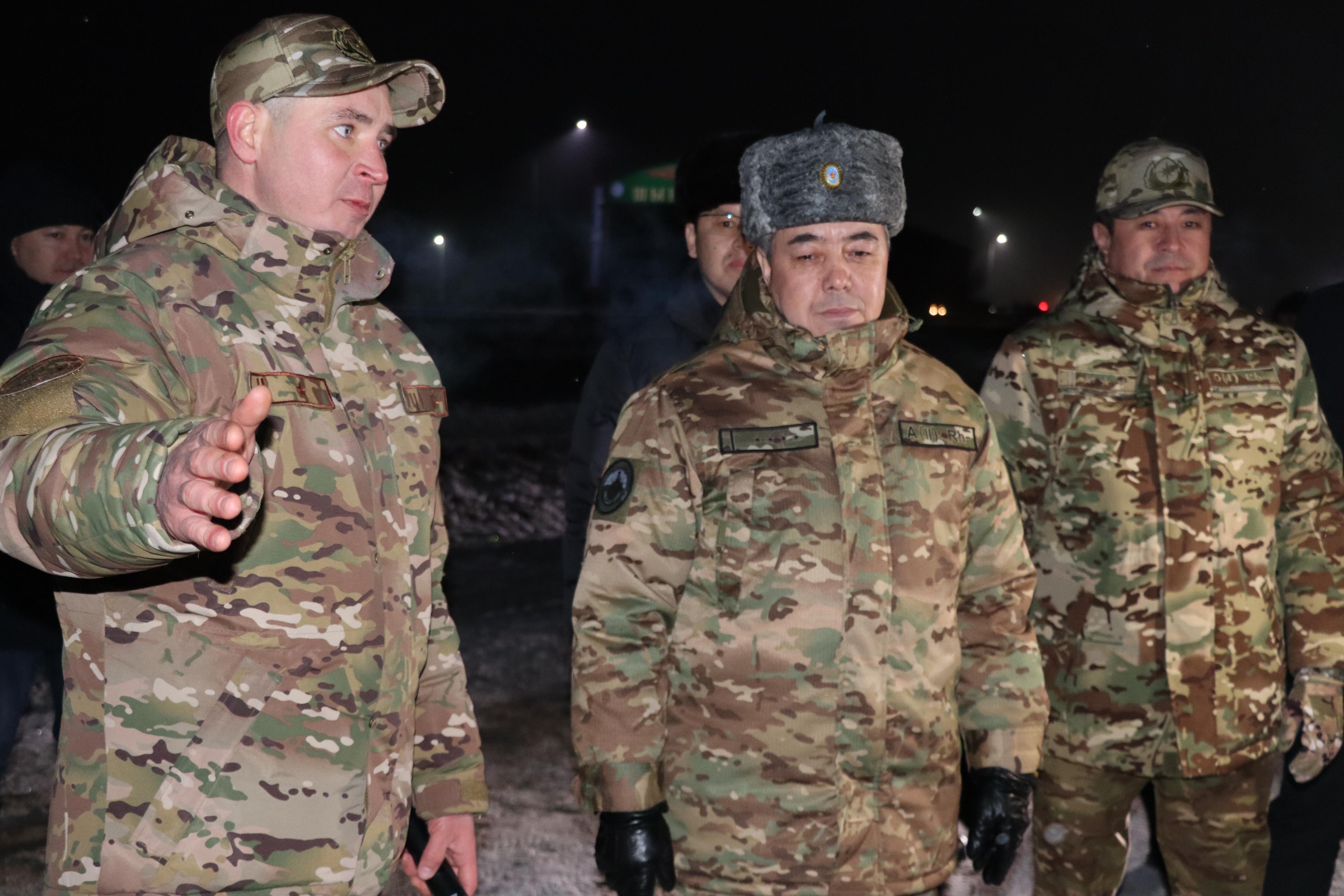 Шыңғырлау және Бөрлі аудандарында су тасқынына қарсы қорғаныс
