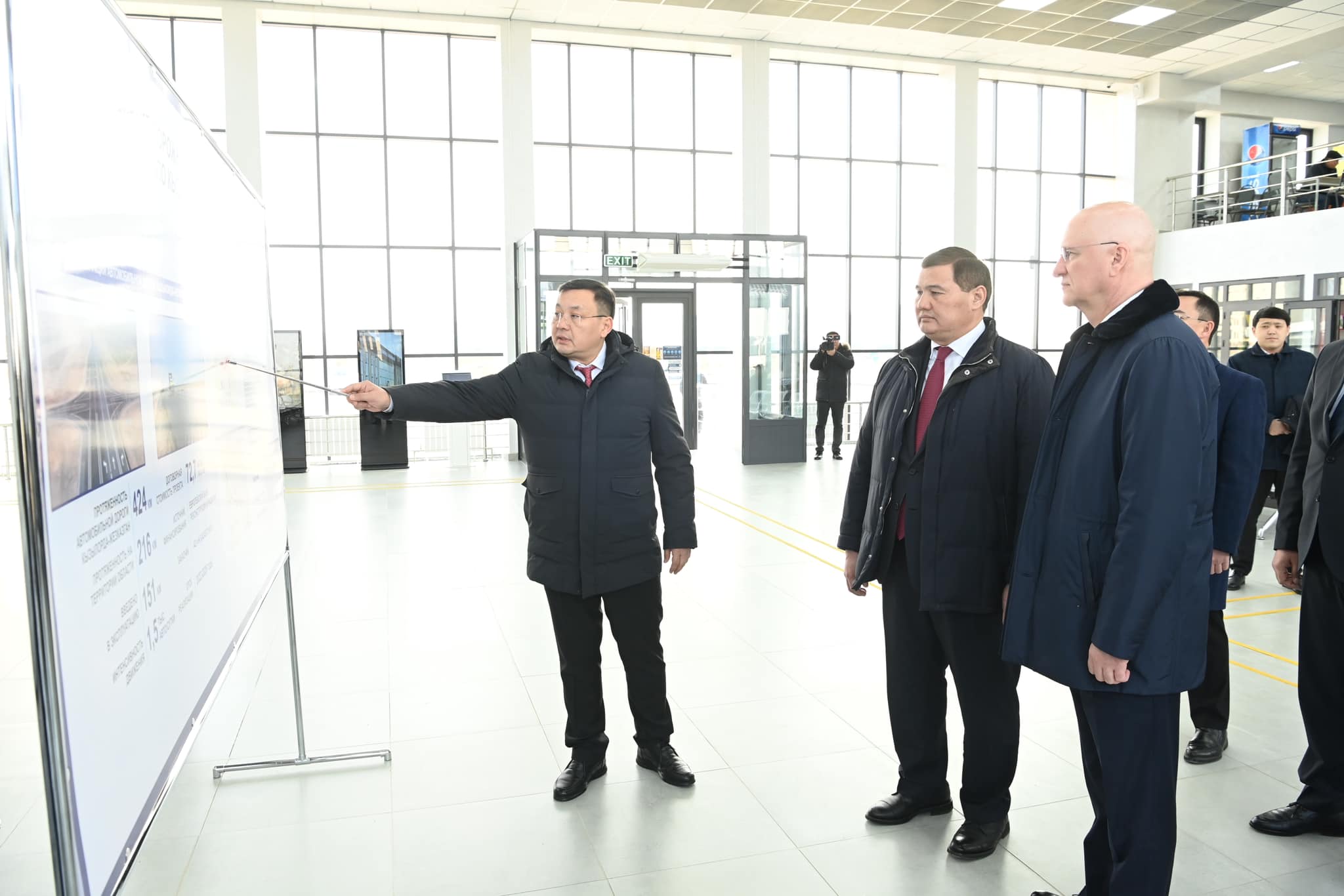 ҚР Премьер-министрінің бірінші орынбасары жаңа автовокзалға барды