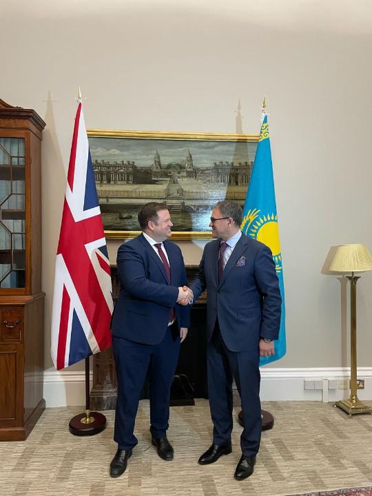 Kazakhstan-UK Strategic Dialogue Deepens