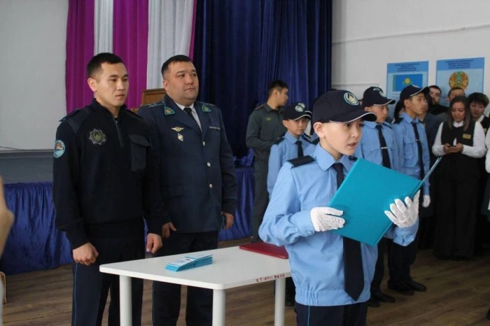 Катонқарағай ауылында алғашқы "Жас сақшы" кадет сыныбы ашылды