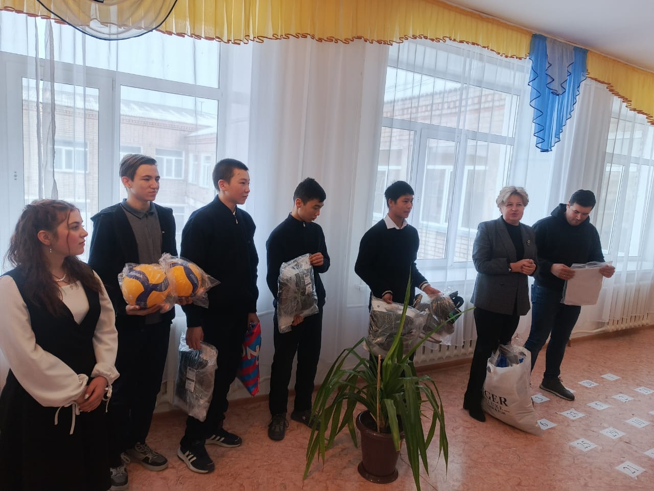 Аграршылардан-оқушыларға: жас спортшыларды қолдау