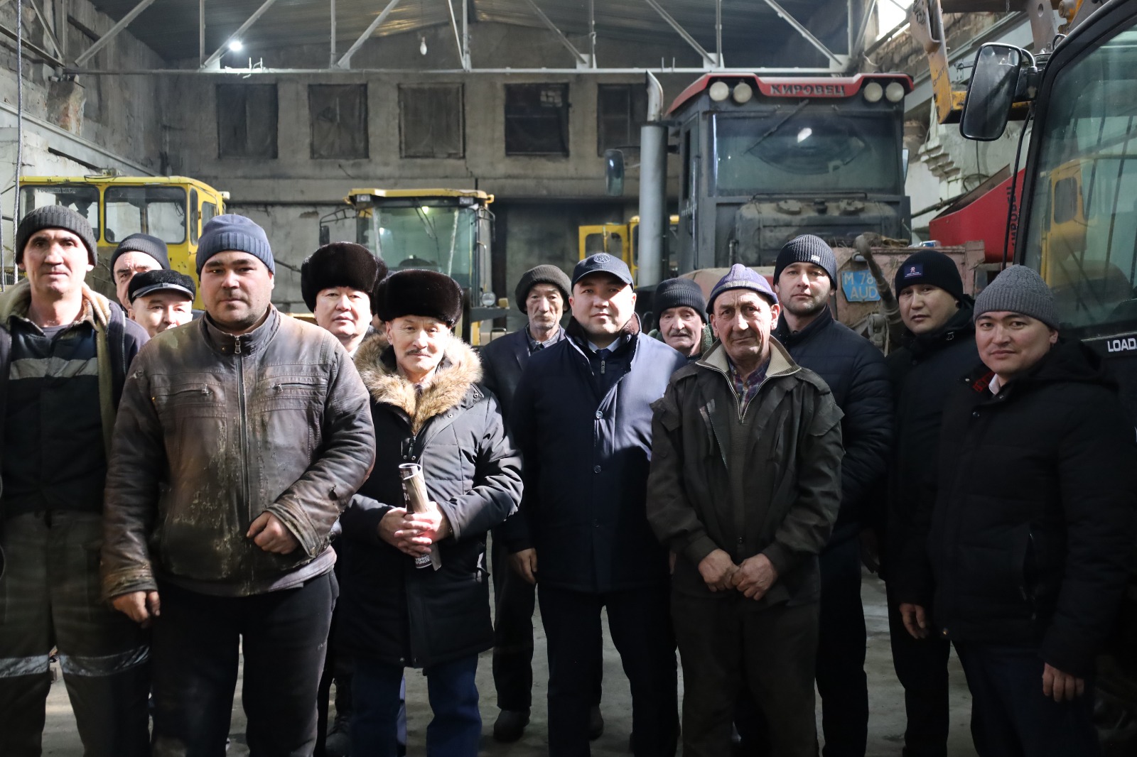 Встреча с трудовым коллективам