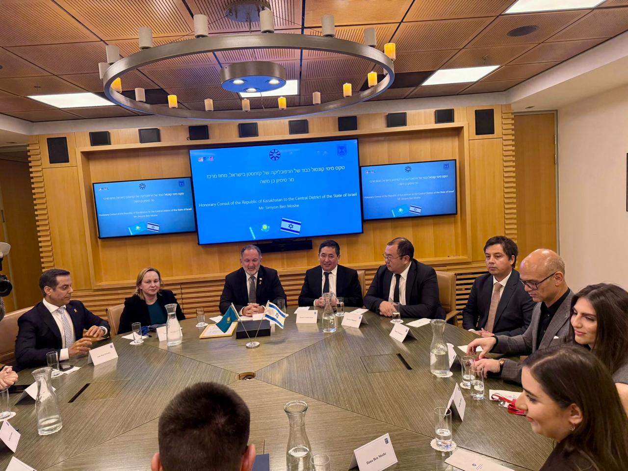 Представлен новый Почетный Консул Казахстана в Израиле