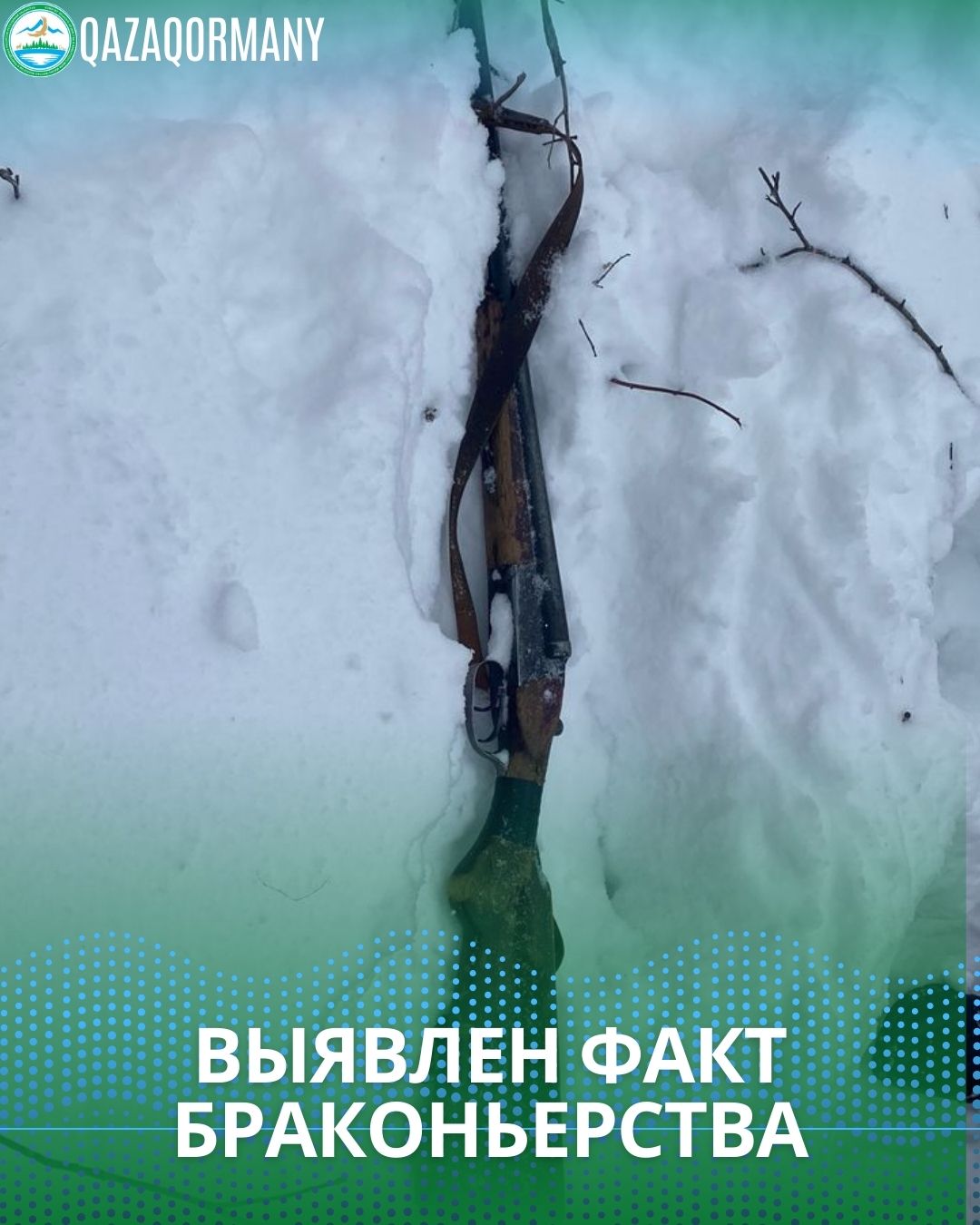 Факт незаконной охоты выявлен на территории нацпарка «Кокшетау»