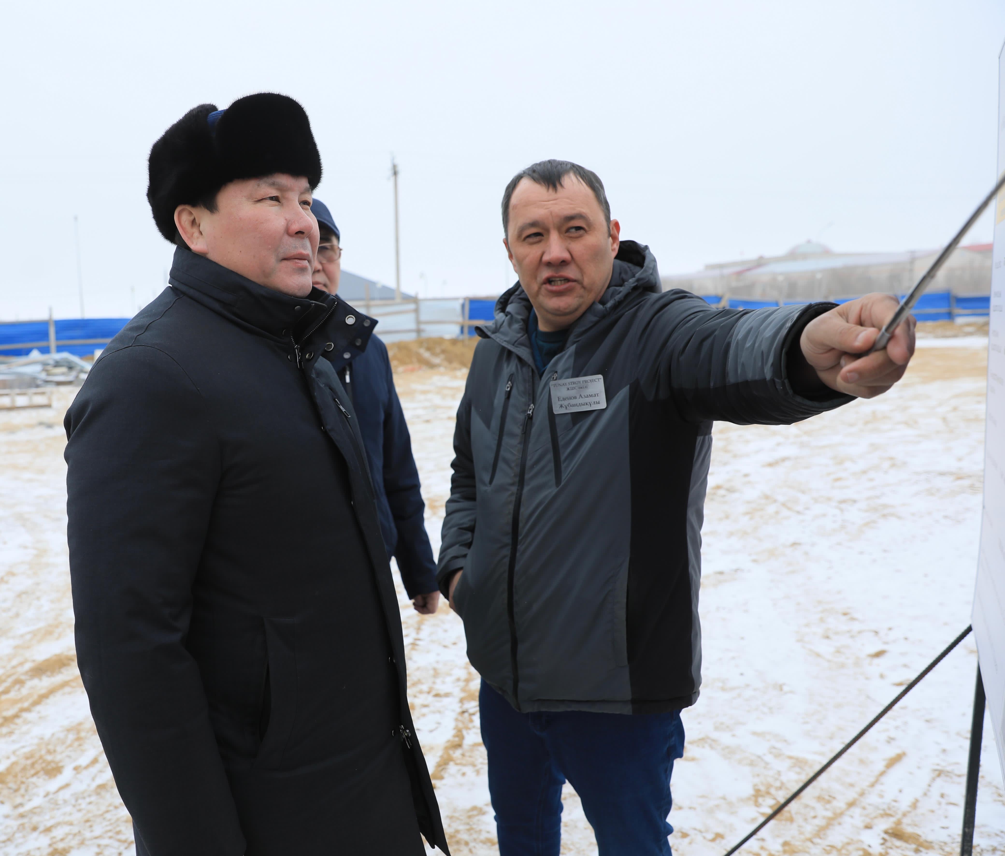 Шалқарда бассейні бар спорт кешені және В.Цеханович атындағы спорт мектебіне арналған жаңа ғимарат салынуда