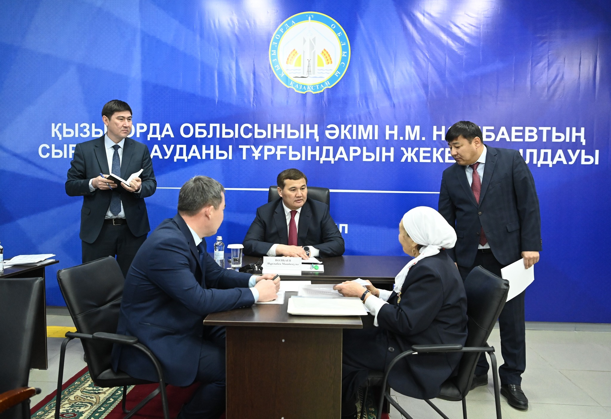 Аймақ басшысы Сырдария ауданының тұрғындарын қабылдады