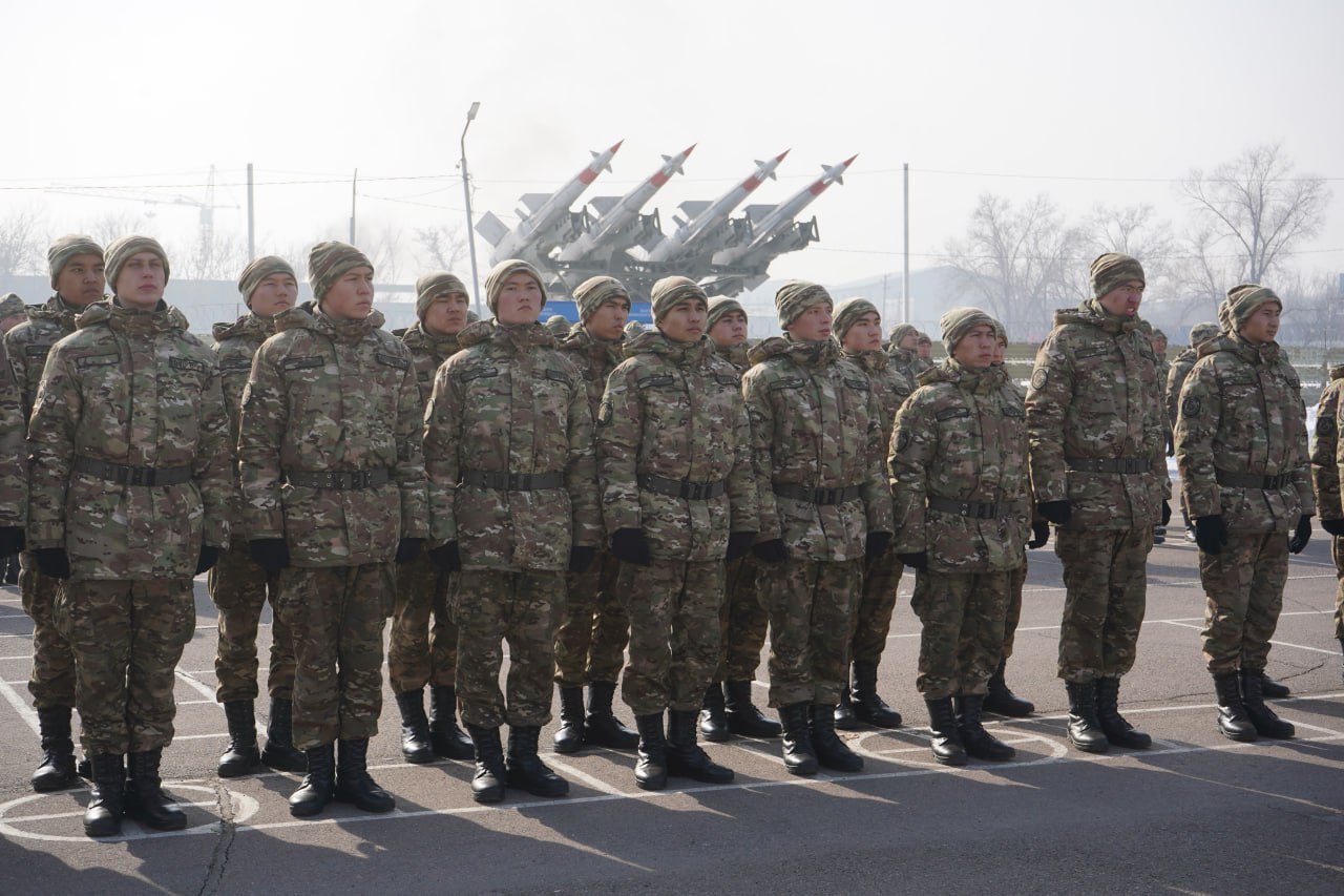 Алматыда жүзден аса сарбаз әскери-есептік мамандық бойынша даярлықтан өтті