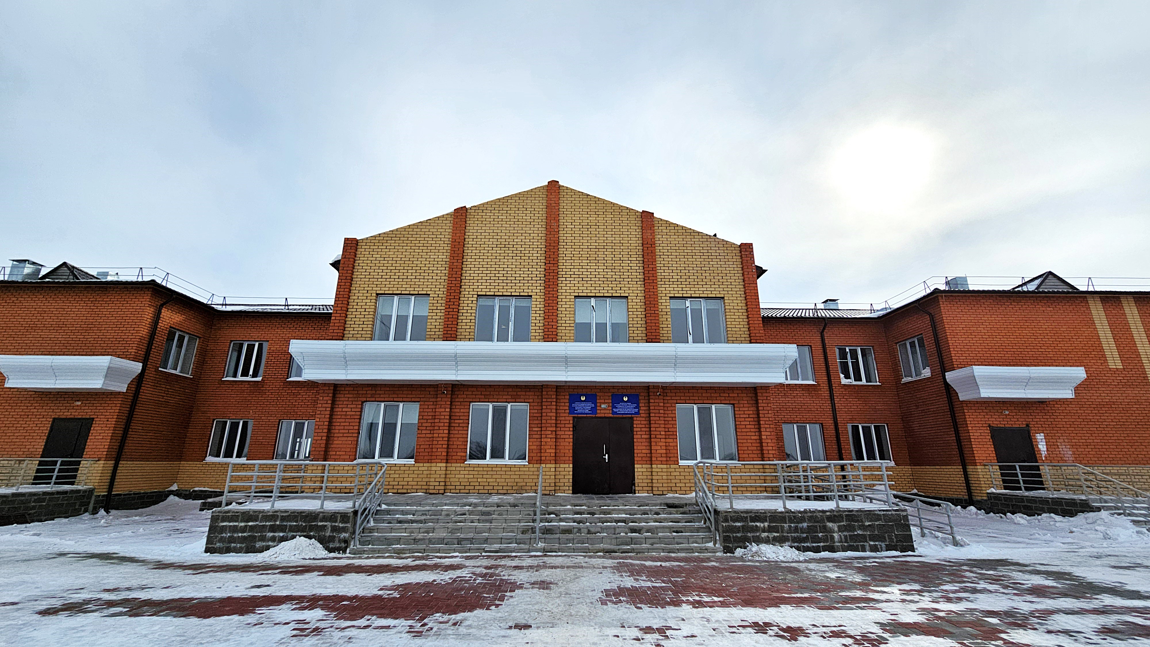 Жаңажол ауылында жаңа мектеп құрылысы аяқталуға жақын