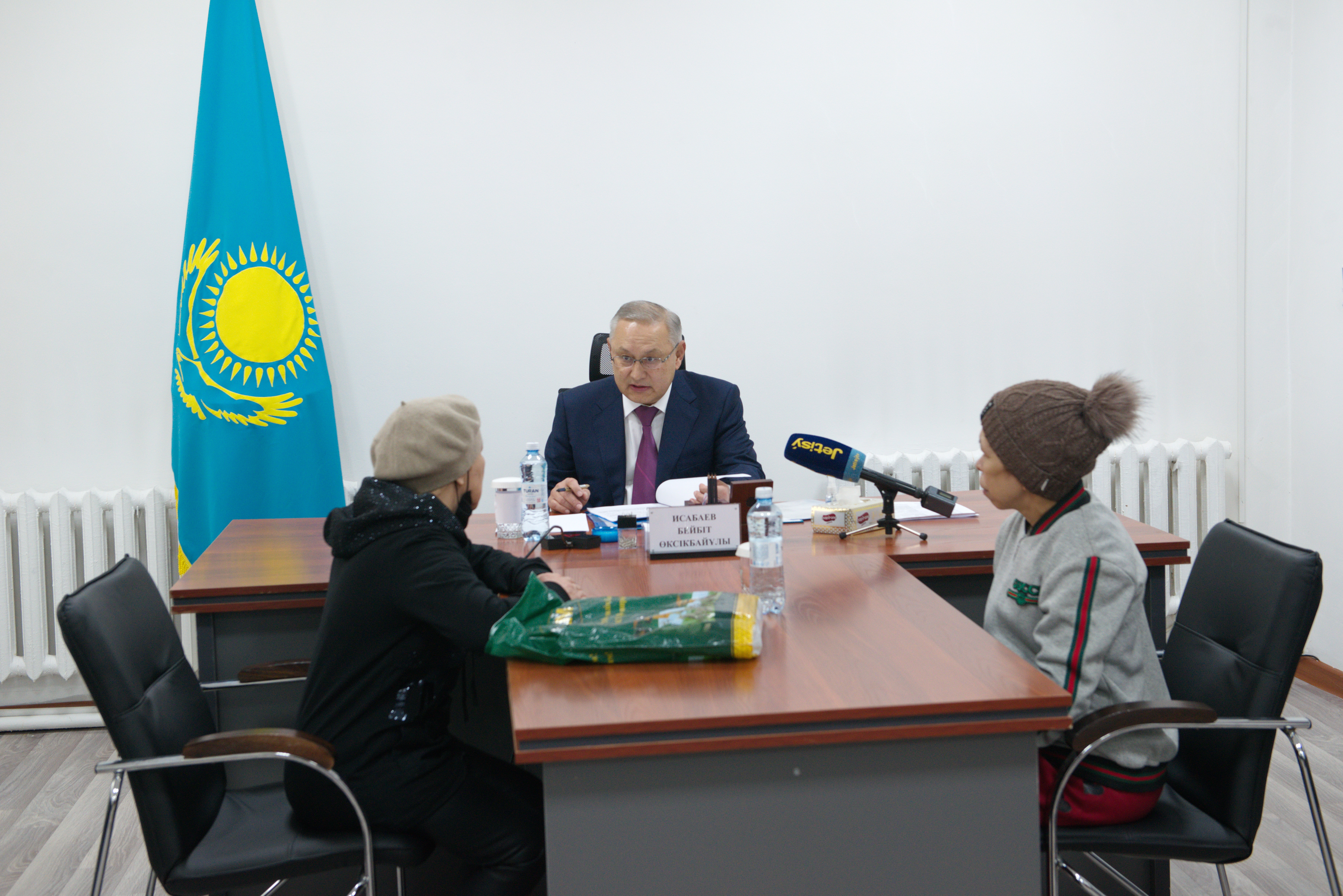 Облыс әкімінің азаматтарды қабылдауы барысында Панфилов ауданындағы оқушыларды тасымалдау мәселесі шешілді