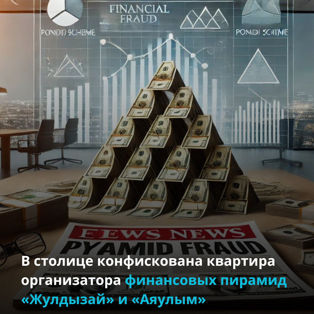 В столице конфискована квартира организатора финансовых пирамид «Жулдызай» и «Аяулым»