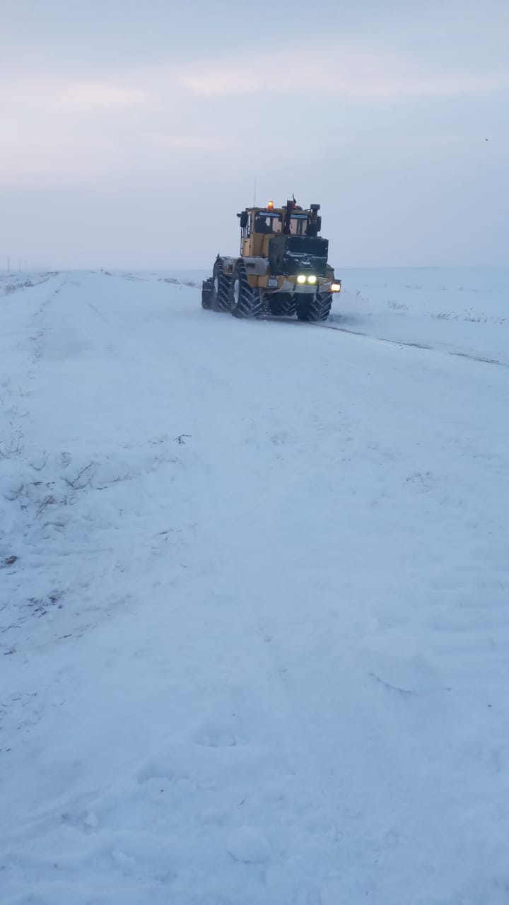 Очистка от снега село Дзержинское