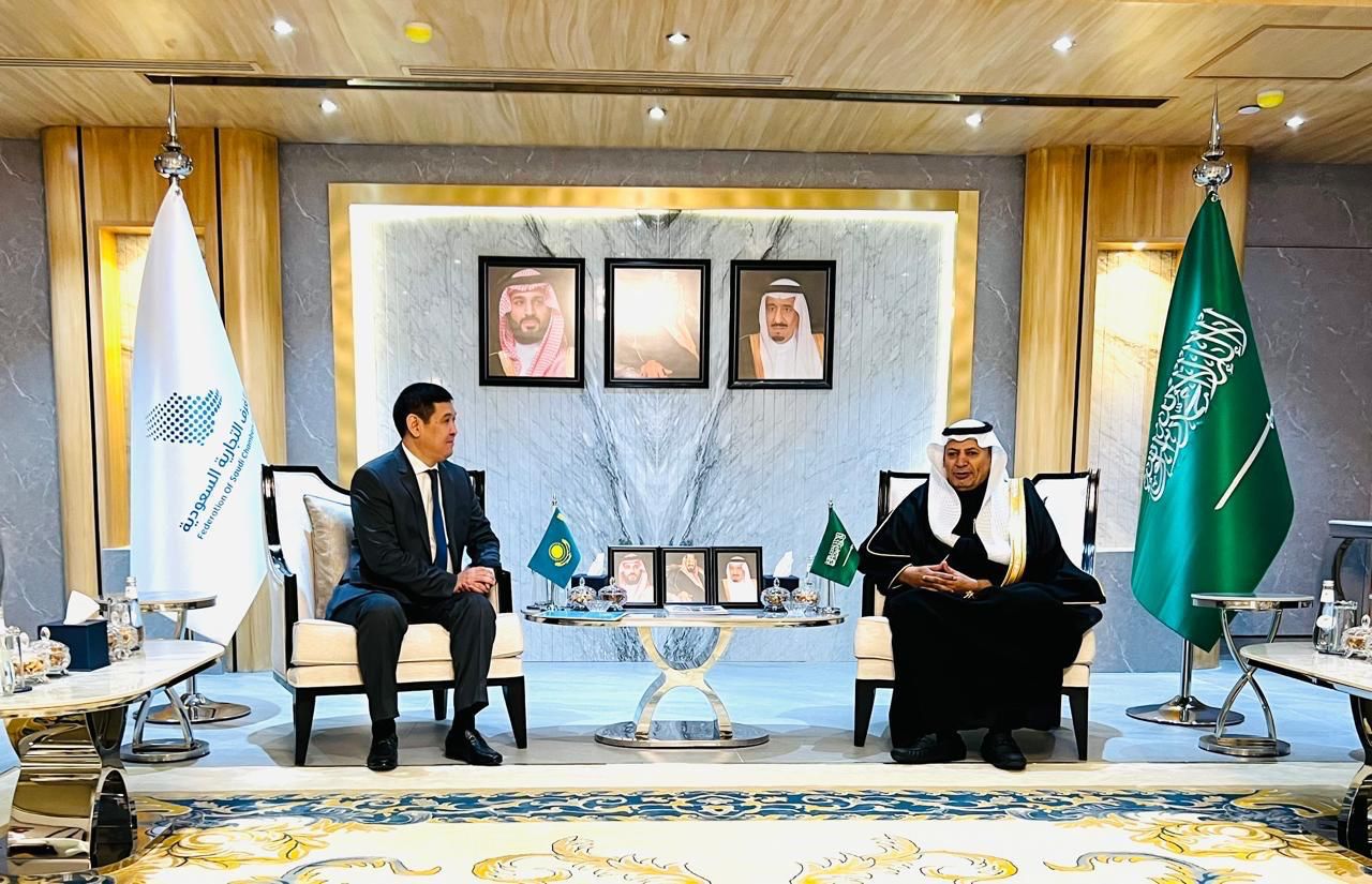 Ambassador of Kazakhstan Met with the Leadership of the Federation of Saudi Chambers