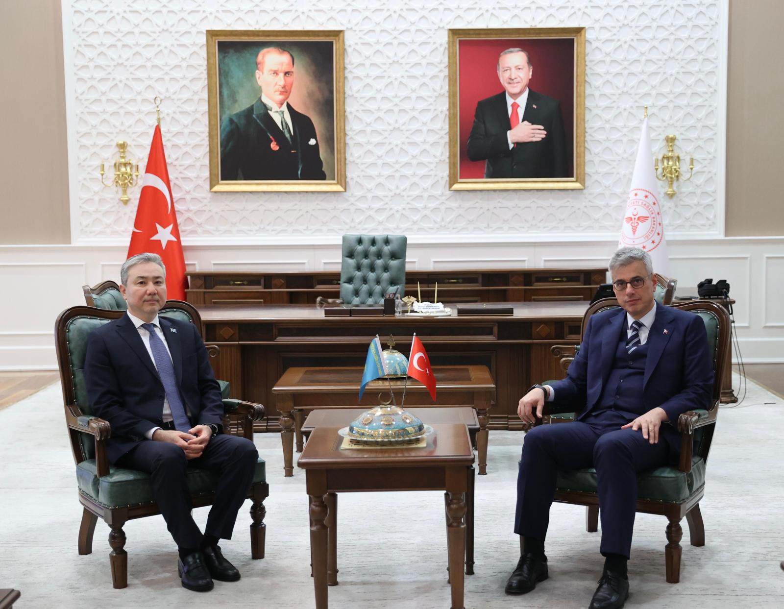 Kazakistan ve Türkiye sağlık alanındaki işbirliğini güçlendiriyor