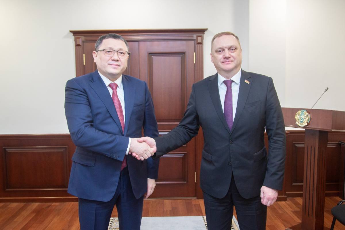 ҚР ІІМ басшысы беларустық әріптестерімен құқықтық тәртіп және қылмысқа қарсы күрес саласындағы ынтымақтастықты талқылады