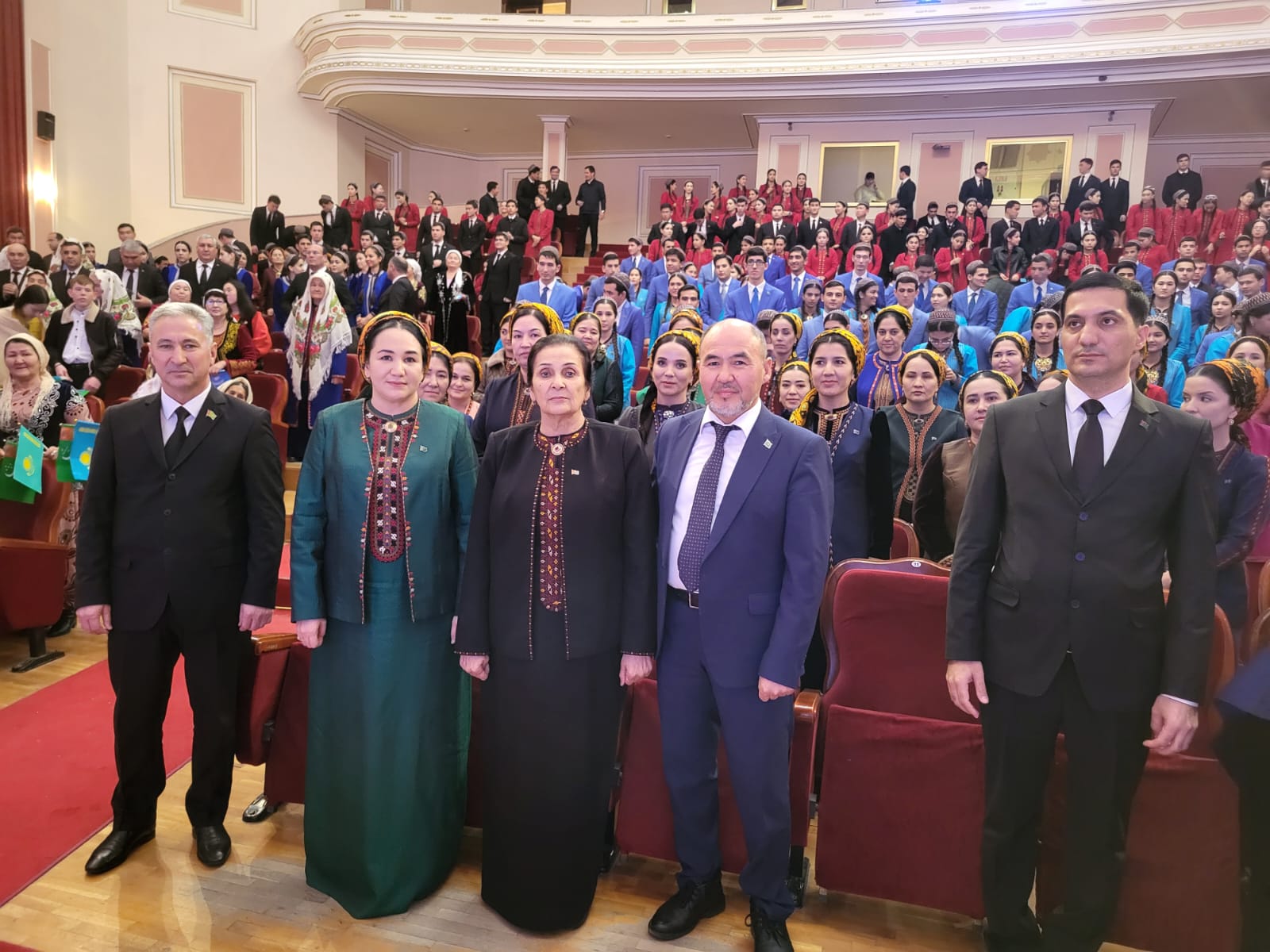 A solemn event dedicated to the Turkmen-Kazakh friendship was held