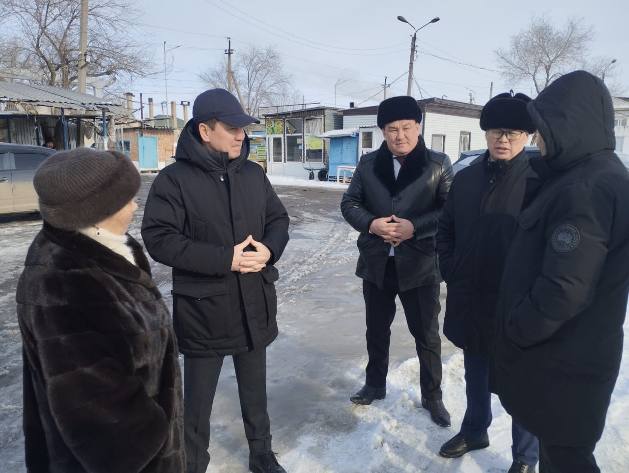 Заместитель председателя посетил рынки, подлежащие модернизации в этом году в Ұлытау