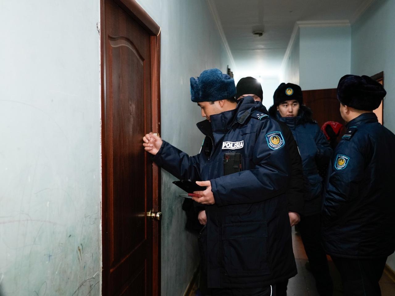 Астанада өткен демалыс күндері арнайы рейд барысында 800-ге жуық заңбұзушылық анықталды
