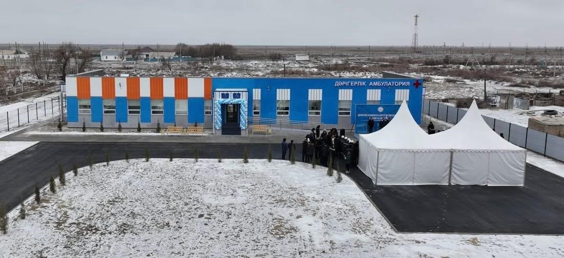 «ҚАРАКЕТКЕН» АУЫЛЫНДА ДӘРІГЕРЛІК АМБУЛАТОРИЯ ПАЙДАЛАНУҒА БЕРІЛДІ