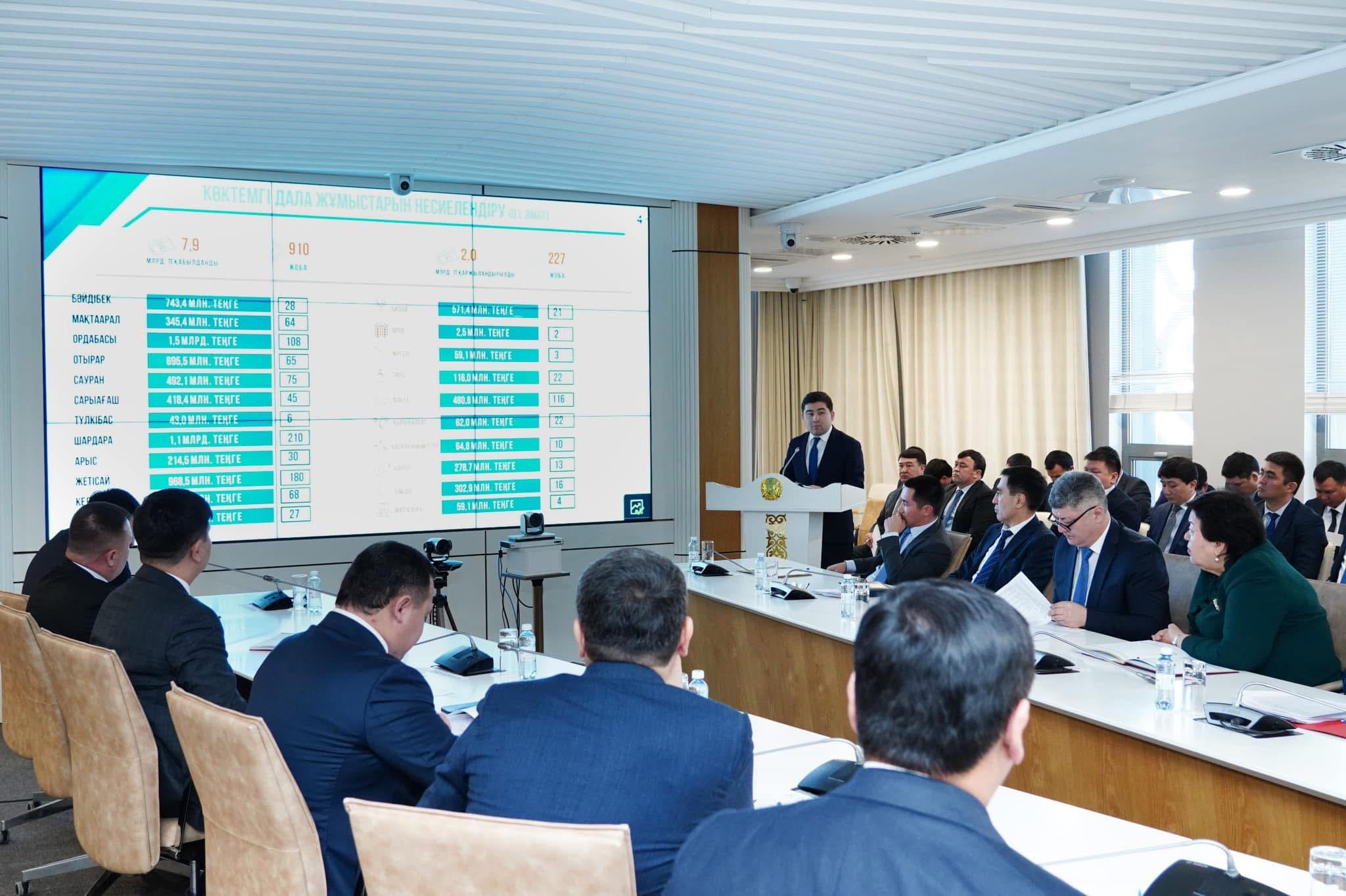 В ТУРКЕСТАНСКОЙ ОБЛАСТИ РАСТОРГНУТЫ КОНТРАКТЫ С 10 КОМПАНИЯМИ, НАНОСЯЩИМИ ВРЕД ПРИРОДЕ