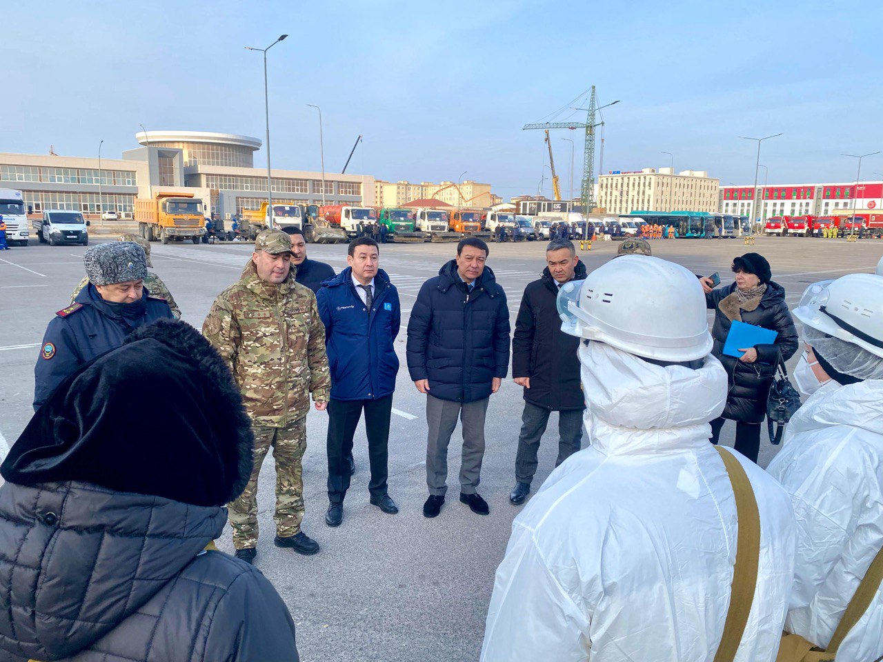 Ақтауда «Көктем-2025» республикалық командалық-штабтық оқу-жаттығуы өтуде