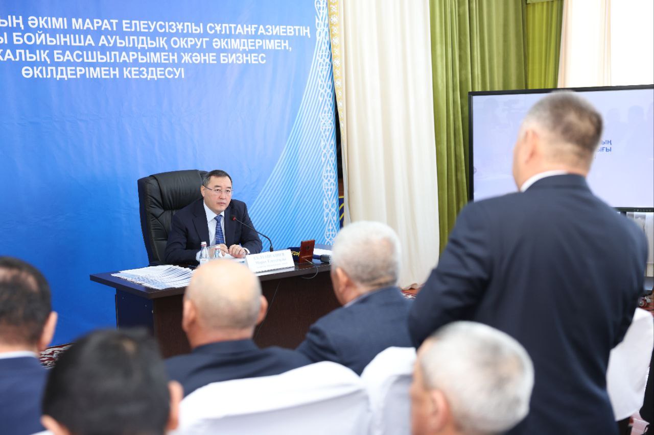 Облыс әкімінің Балқаш ауданына жұмыс сапары