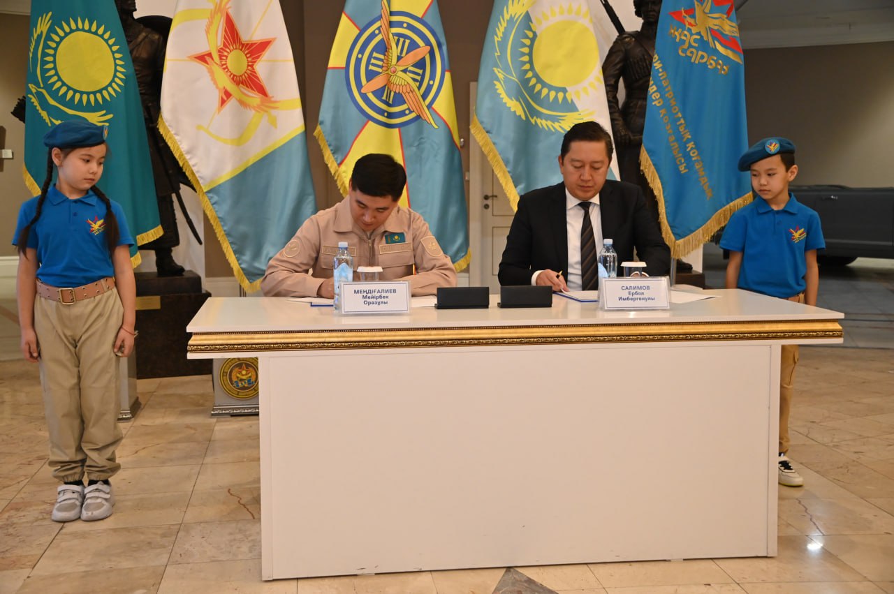 «Жас сарбаз» қозғалысы өндірістік кәсіпорынмен меморандумға қол қойды