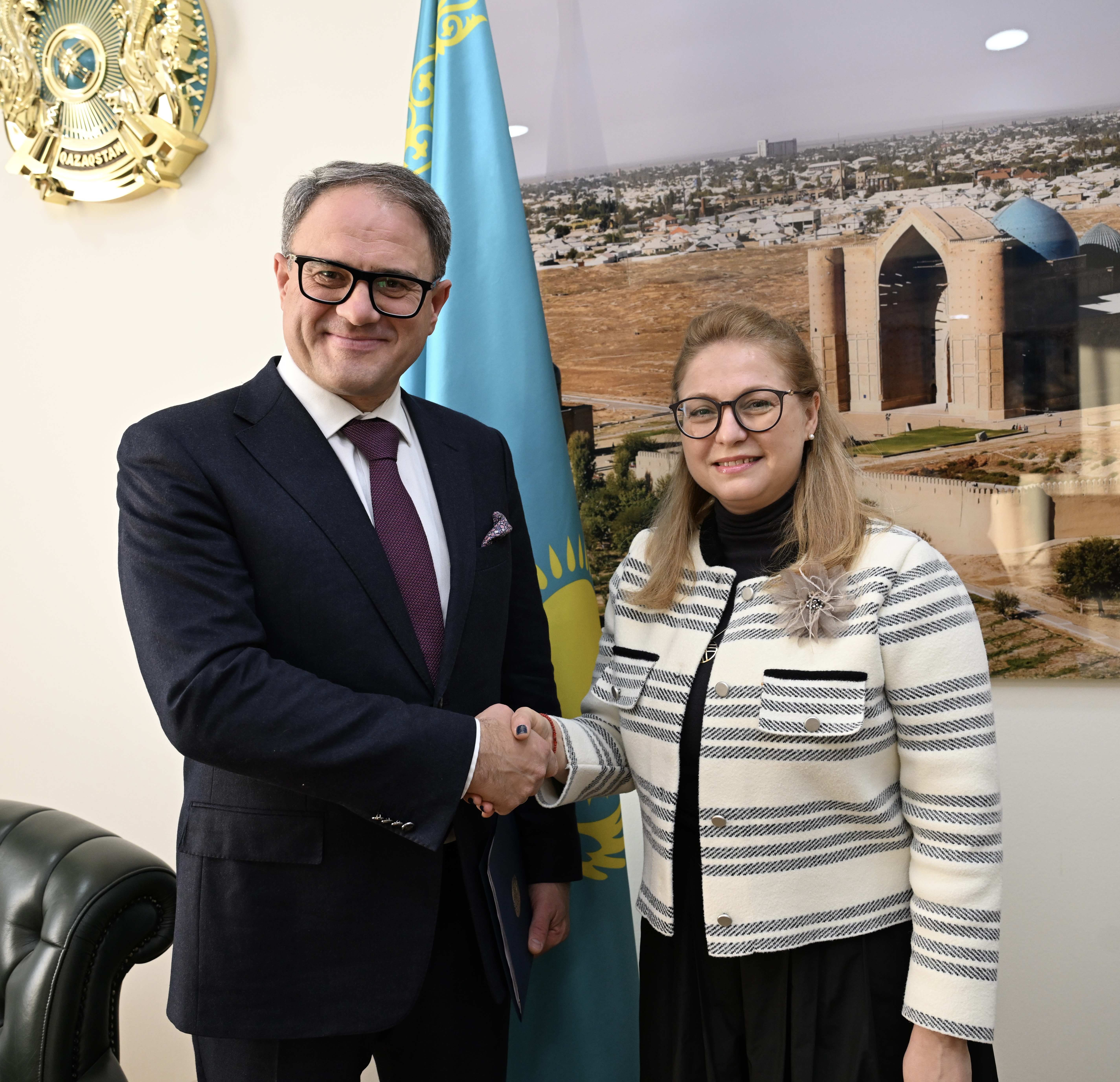 Kazakhstan-Romania Cooperation Prospects Discussed in Astana