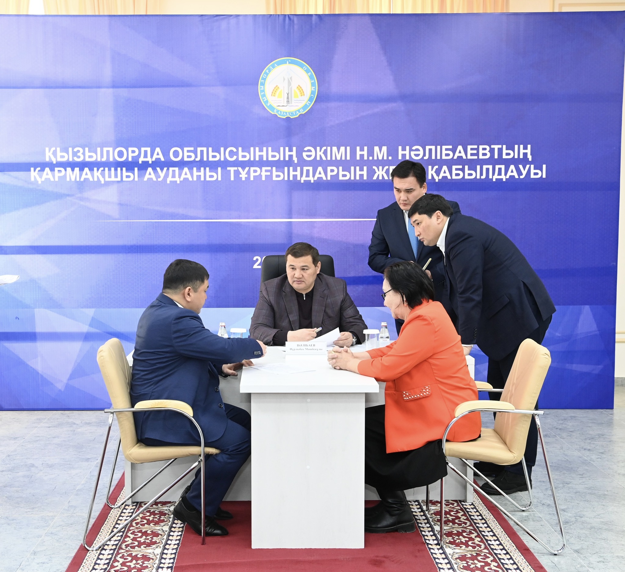Аймақ басшысы Қармақшы ауданының тұрғындарын қабылдады