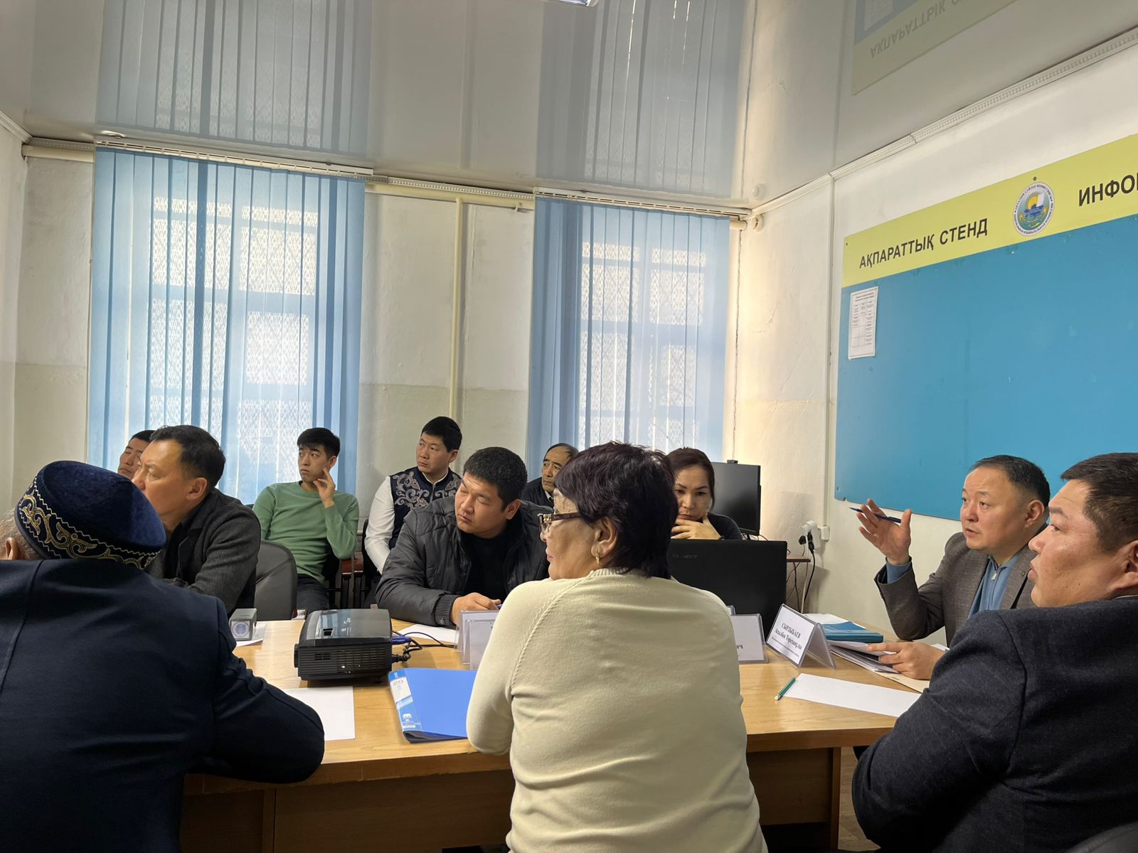 Қордай ауданы Сортөбе ауылдық округі әкімінің сайлауын дайындау және өткізу мәселелері жөніндегі Қордай аудандық сайлау комиссиясының семинар-кеңесі
