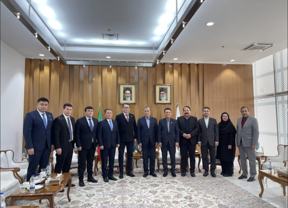 Work visit of A. Shakkaliev to the Islamic Republic of Iran