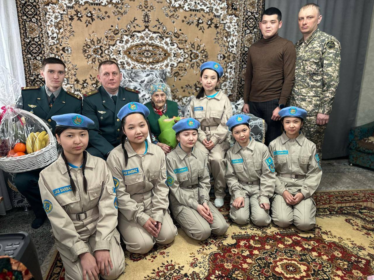 Поздравили ветерана