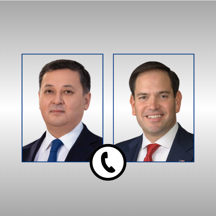 On Telephone Conversation between the Kazakh Foreign Minister and the US Secretary of State