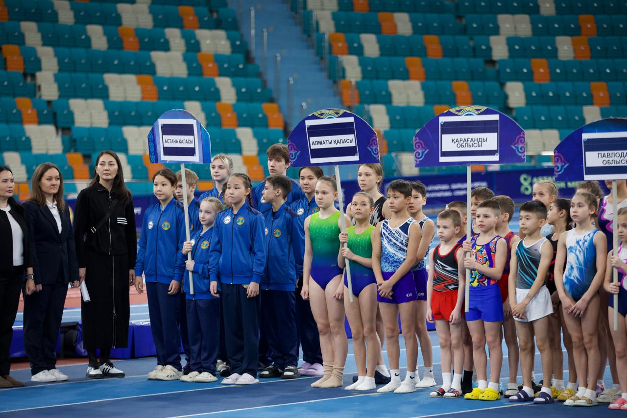 Астанада батуттық гимнастикадан жастар арасындағы Қазақстан чемпионаты басталды