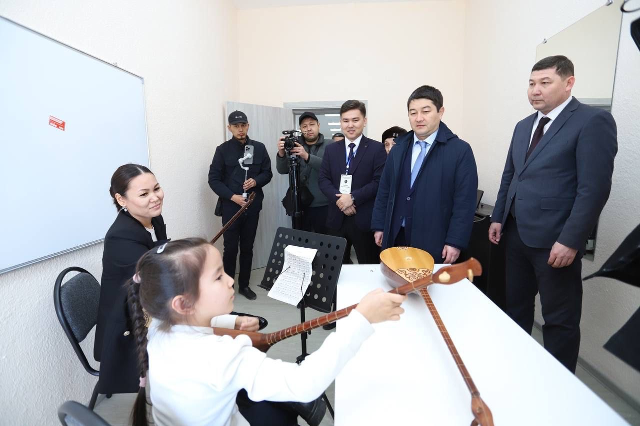 В городе Форт-Шевченко открылось новое здание школы искусств