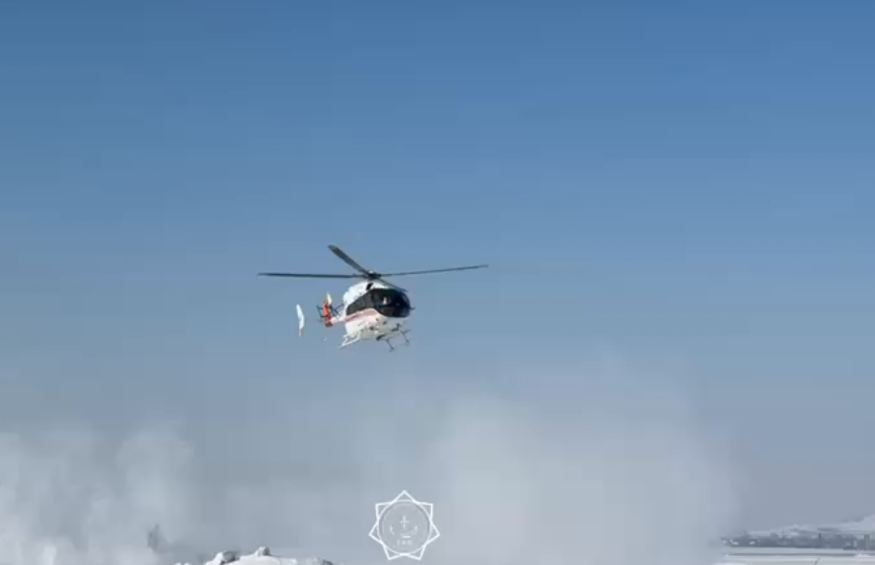 ҚР ТЖМ әуе кемесі жаңа туған нәрестенің шұғыл тасымалдауын жүзеге асырды