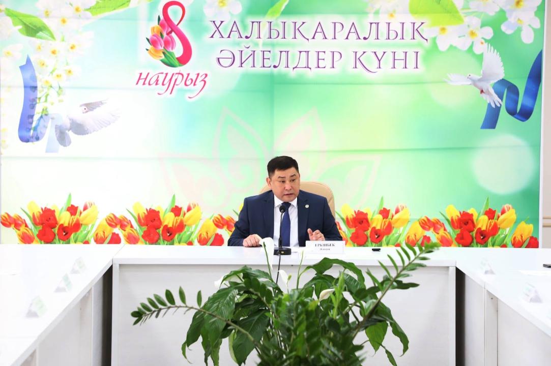 В районе отметили праздник Международный женский день 8 Марта