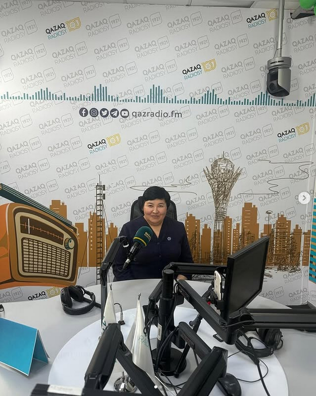 Прямой эфир на площадке «QAZAQ RADIOSY»