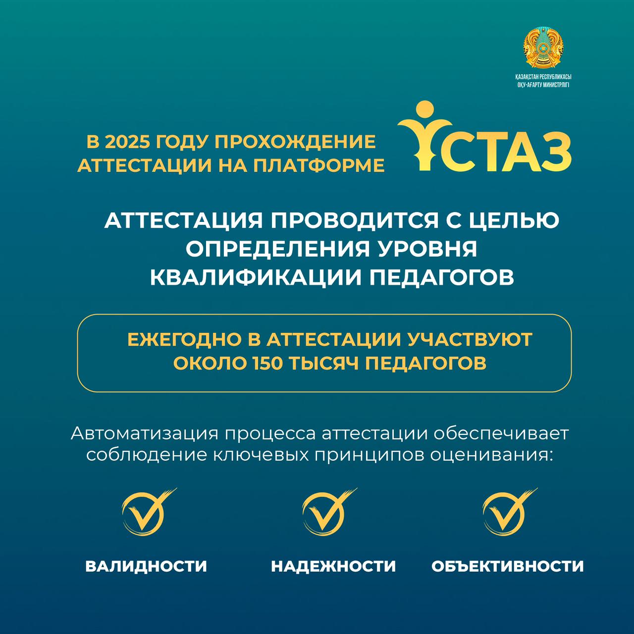 В Казахстане автоматизируется процесс аттестации педагогов