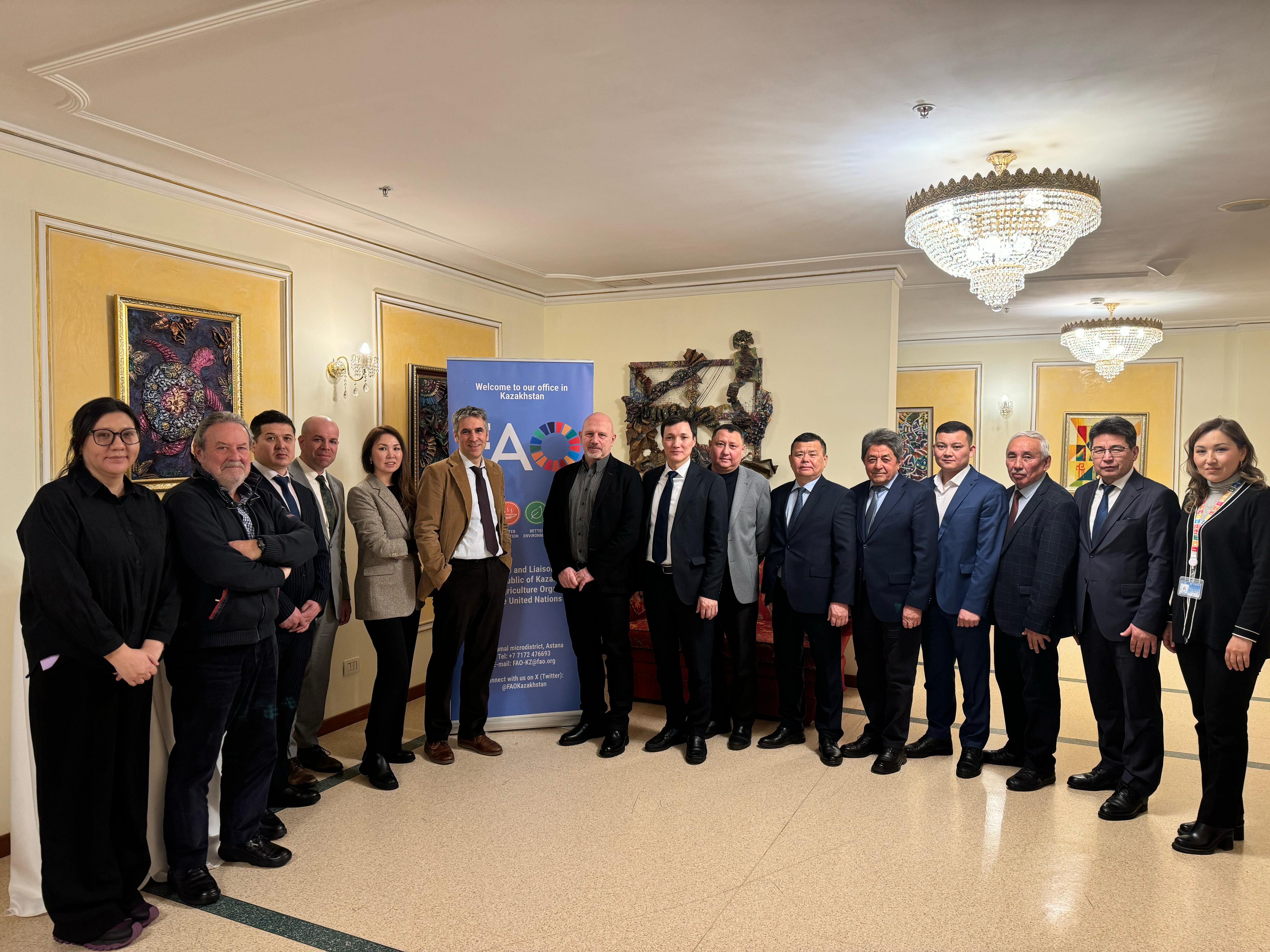 Делегация ФАО ознакомилась с состоянием ветеринарной службы Казахстана