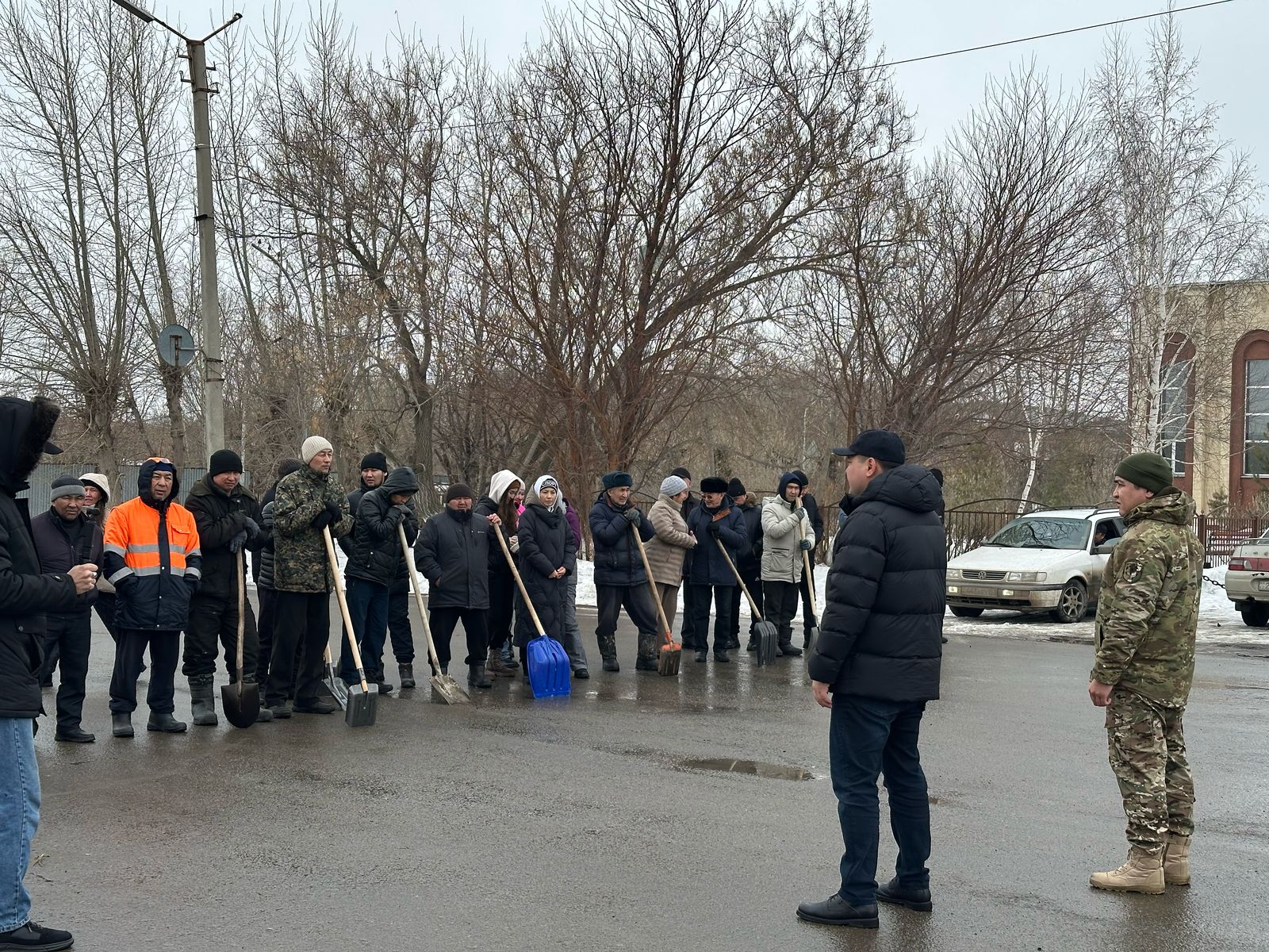 Субботник в селе Красный Яр