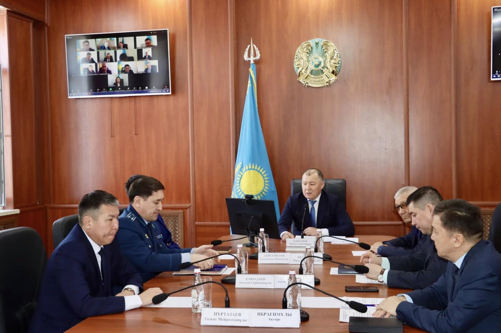 Аудан әкімдігі жанынандағы Сыбайлас жемқорлыққа қарсы іс-қимыл мәселелері жөніндегі комиссия отырысы өтті