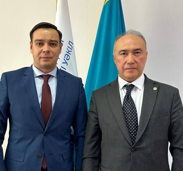 2025 жылғы 17 наурызда Қазақстан Республикасындағы Адам құқықтары жөніндегі уәкіл Артур Ластаев Кәсіпкерлердің құқықтарын қорғау жөніндегі уәкіл Қанат Нұровпен кездесті