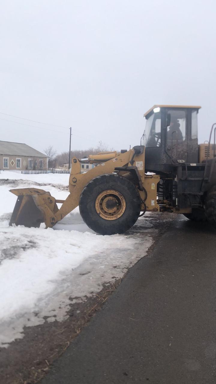 Қырымбет ауылдық округінде Сокологоровка ауылында қар тазалау және су өткізгіш құбырларды ашу, сондай-ақ су бұру арналарын құру жұмыстары жүргізілді