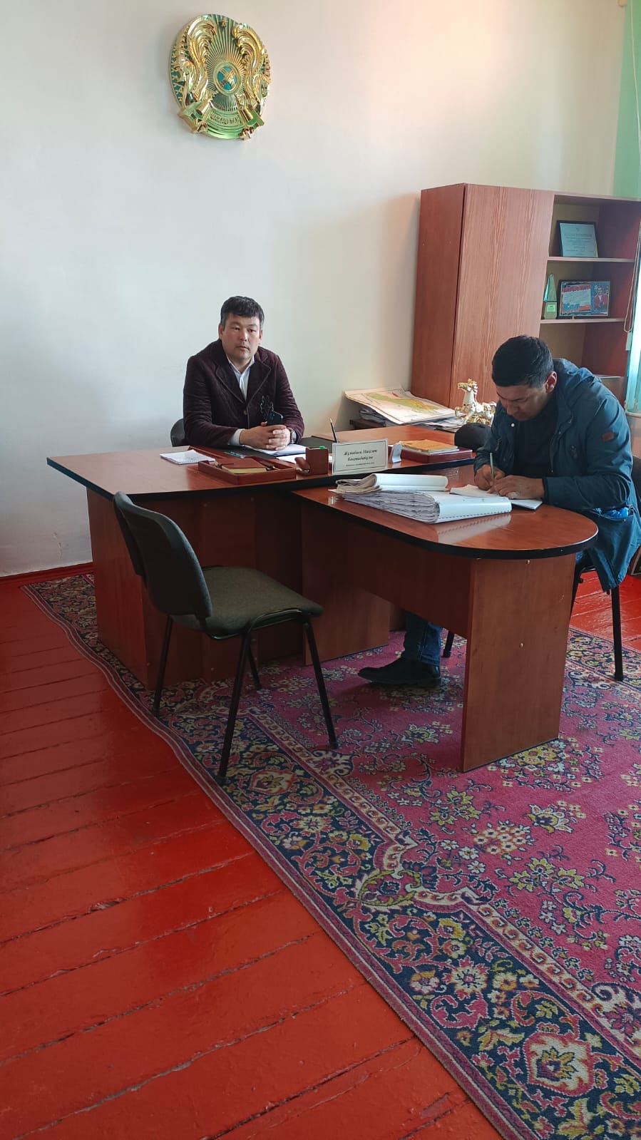 Жеке қабылдауда Т.Бокин көшесінің тұрғындары қатысты