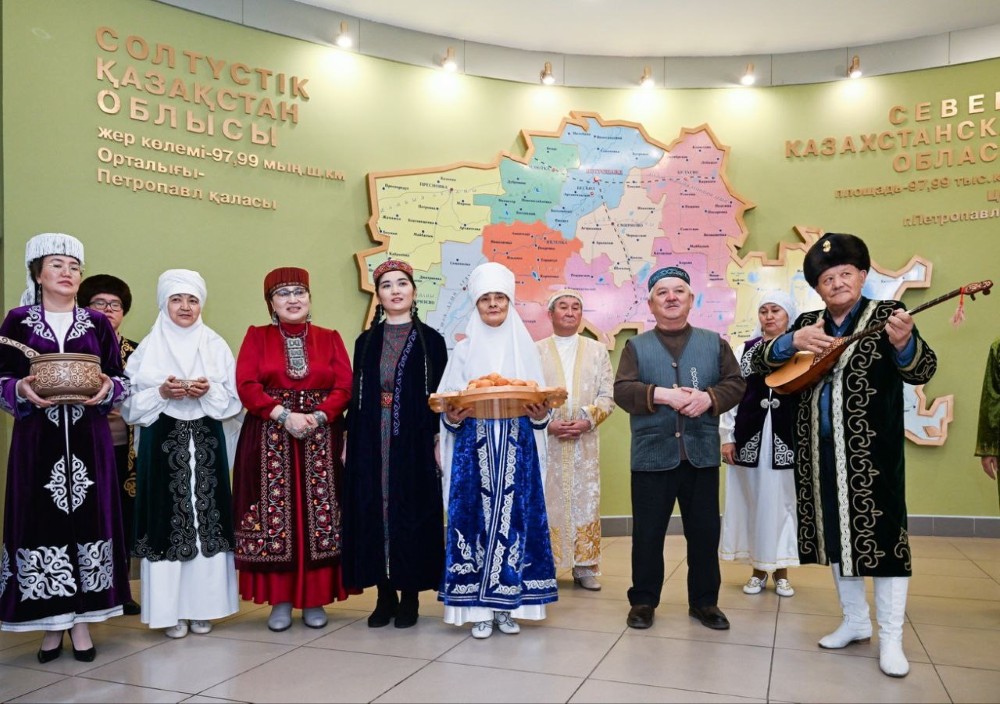 Ұлттық киім күніне орай кимешекке арналған көрме өтті