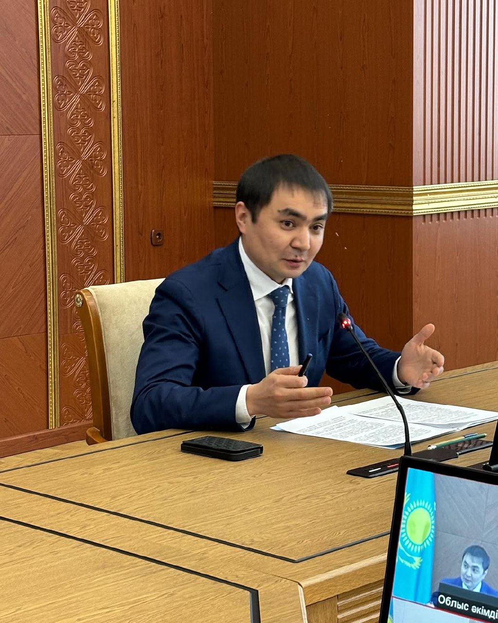 Өңірдің белсенді еріктілерімен кездесу