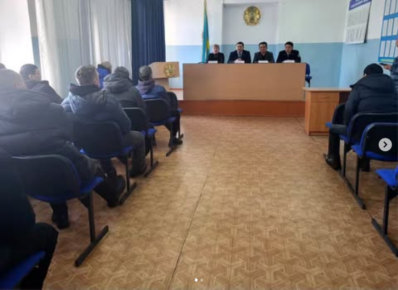 Қазақстан Республикасы Ішкі істер министрлігі Қылмыстық-атқару жүйесі комитетінің «№24 Мекемесінде» кездесу ұйымдастырылды