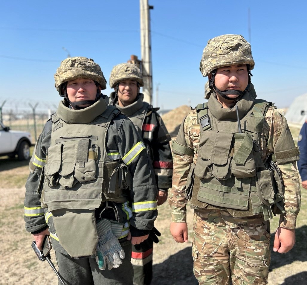 Таразда құтқарушылар мен әскери қызметшілер өзара әрекеттестік шараларын пысықтады