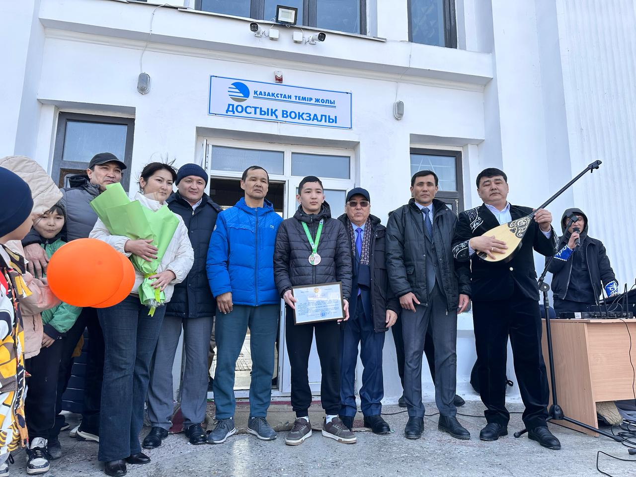 Анталия қаласында дзюдодан өткен Европалық кубогының жеңімпазы Ә.Абдіманапты күтіп алу іс шарасы